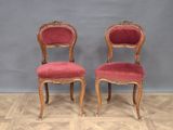 pair of antique chairs with red upholstered upholstered upholstered upholstered upholstered upholstered upholstered upholstered uphol