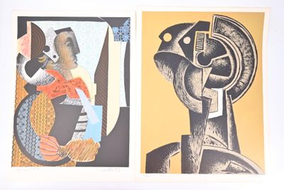 José HERRERA (1943-2021), Deux lithographies :