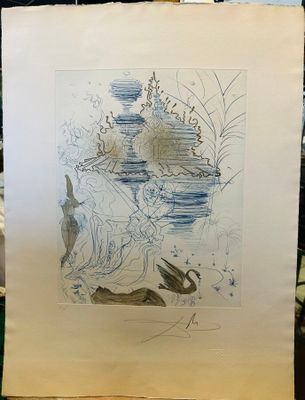 une photo représentant un dessin sur une feuille de papier posée sur une table