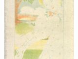 an image of a drawing of a woman sitting on a bench in a park