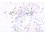 drawing of a girl with long hair and glasses on a white background