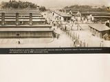 a black and white photo of an old photo of a town