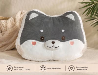 a pillow with a picture of a cat on it