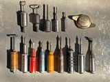 a lot of tools that are sitting on a table