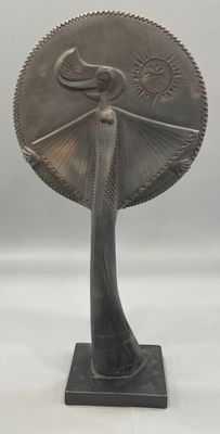 Antoine Arnaud (Né en 1944) Grande sculpture en grès émaillé…