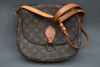 Sac à bandoulière Louis Vuitton en toile Monogram et cuir