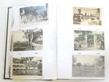 a book with pictures of people in the pages