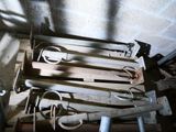 a lot of tools that are sitting on a pallet