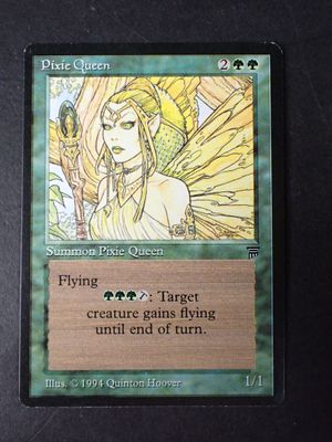 a close up of a card with a picture of a woman on it