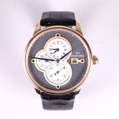 JAQUET DROZ. Montre modèle "Astrale Majestic Beijing Dual Ti…