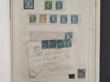 a picture of a picture of a collection of stamps in a frame
