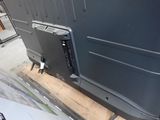 an image of a tv sitting on top of a wooden pallet