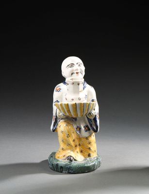 paire de figurines chinoises représentant un homme et une femme