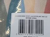 a close up of a label on a bag of clothing