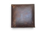leather wallet on white background with clipping for text or image