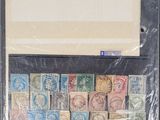 an image of a picture of a collection of stamps in a plastic bag