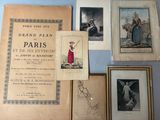 quelques vieux livres sont posés sur une table avec des images d'animaux