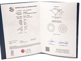 a booklet with a picture of a diamond on it