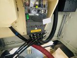 a machine that has a bunch of wires attached to it