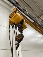 un treuil sur potence métallique jaune VERLINDE capacité 750… (photo 2)