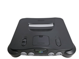 an image of a black game console on a white background
