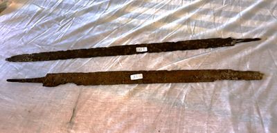 2 Lames en fer forgé Long 90 et 79cm - Photo 1