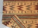 a close up of a piece of cloth with a pattern on it