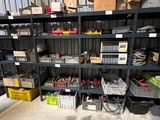 many boxes and boxes on the shelves in the warehouse