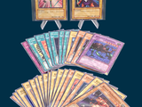 a lot of cards that are sitting on a table