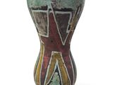 an image of a vase with a design on it