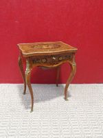 Coiffeuse de style Louis XV en placage et marqueterie de boi… (photo 2)