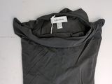 an image of a black shirt with a tag on it