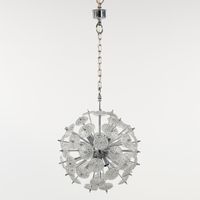 Val Saint Lambert, « Sputnik », grand lustre ou suspension, … (photo 2)