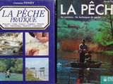 two books on a table with a man in a boat and a man in a boat