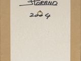 an old picture of a ring on a piece of paper with the word sternund written on it