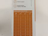 the back of a box with a sticker on it showing the contents of the package