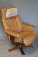 HJELLEDJERDE - Norvège. Fauteuil et ottoman avec structure e… (photo 2)