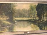 a picture of a painting hanging on a wall