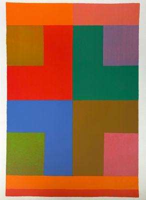 an image of a painting of squares with different colors