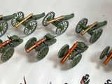 a lot of toy soldiers that are on a table