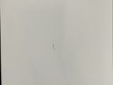 a white piece of paper with a drawing on it