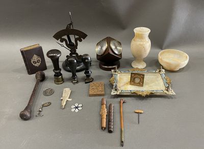 a lot of items that are on the table