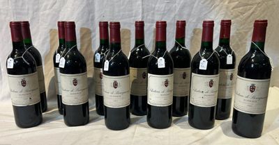 Château de BOURGENEUF - Pomerol, 1993 12 bt