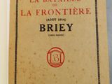 première édition française de « La bataille de la frontière » (Briey)