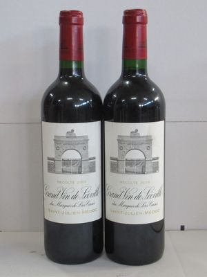 two bottles of wine sitting on top of a counter next to each other