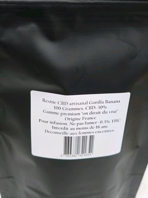 Expédition obligatoire - CBD - 1 sachet de 100 grammes de ré…
