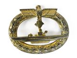 a close up of a badge with an eagle on it