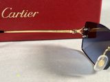 the cartier sunglasses are in a red box with a gold handle