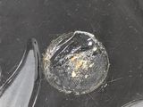 an image of a close up view of a sink drain