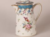 an image of a tea pot with a bird on it